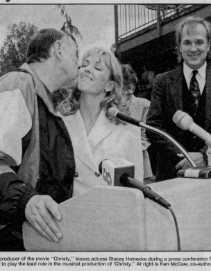 Ken Wales at a press conference in Townsend, TN