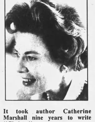 Photo of Catherine Marshall