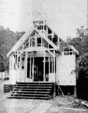 Construction of the Christy Schoolhouse
