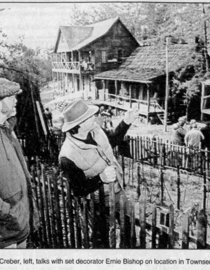 Bill Creber and Ernie Bishop at the Christy Mission