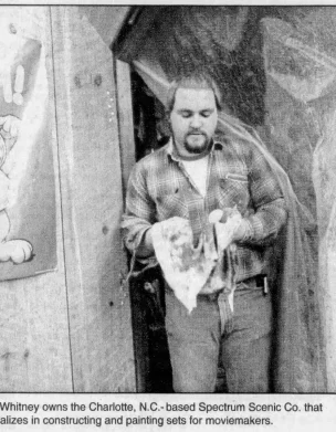 Rich Whitney constructing the Christy set