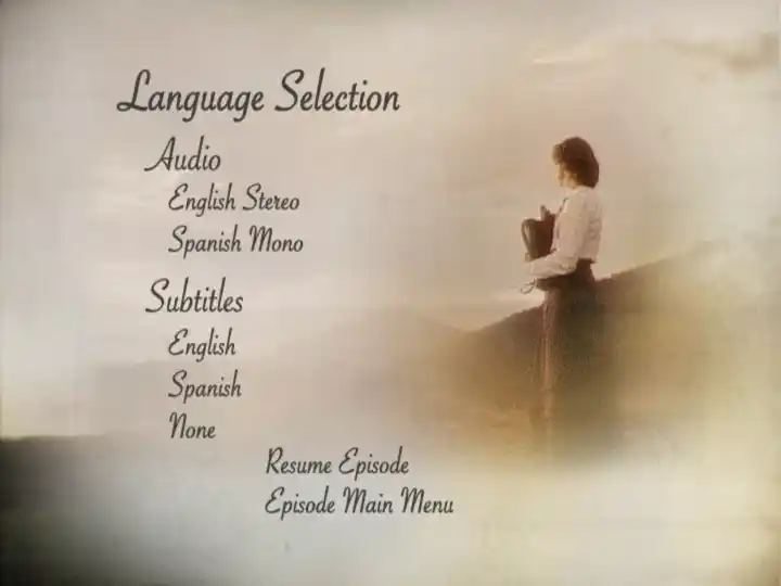 Christy DVD Language Menu