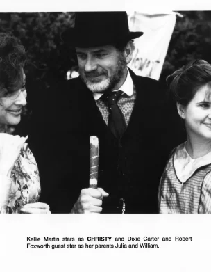 Kellie Martin, Dixie Carter and Robert Foxworth
