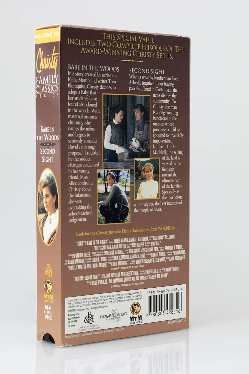 Christy The Complete Series VHS Vol. 10 Back