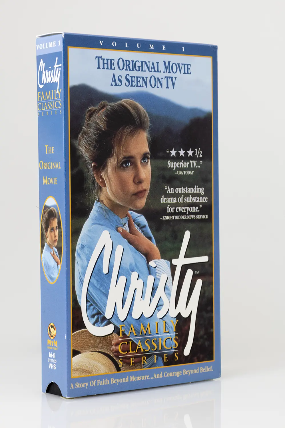 Christy The Complete Series VHS Vol. 1 Front