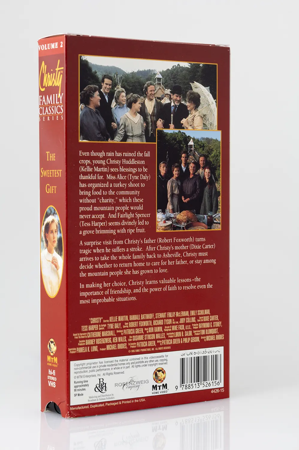 Christy The Complete Series VHS Vol. 2 Back