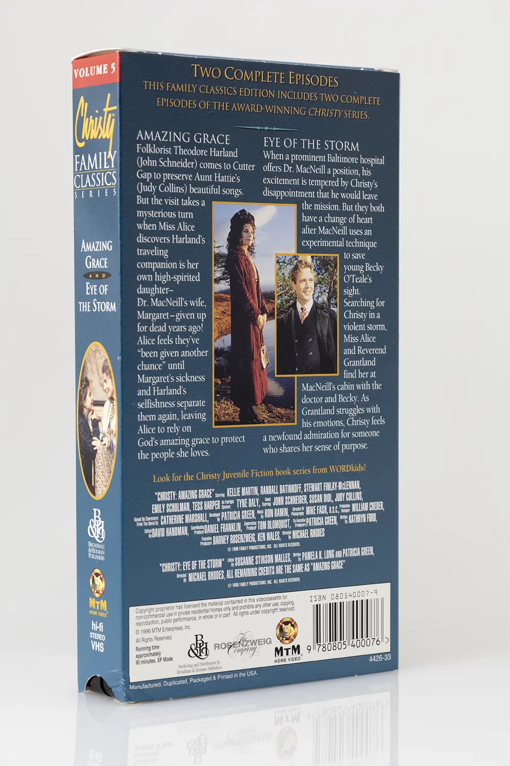 Christy The Complete Series VHS Vol. 5 Back