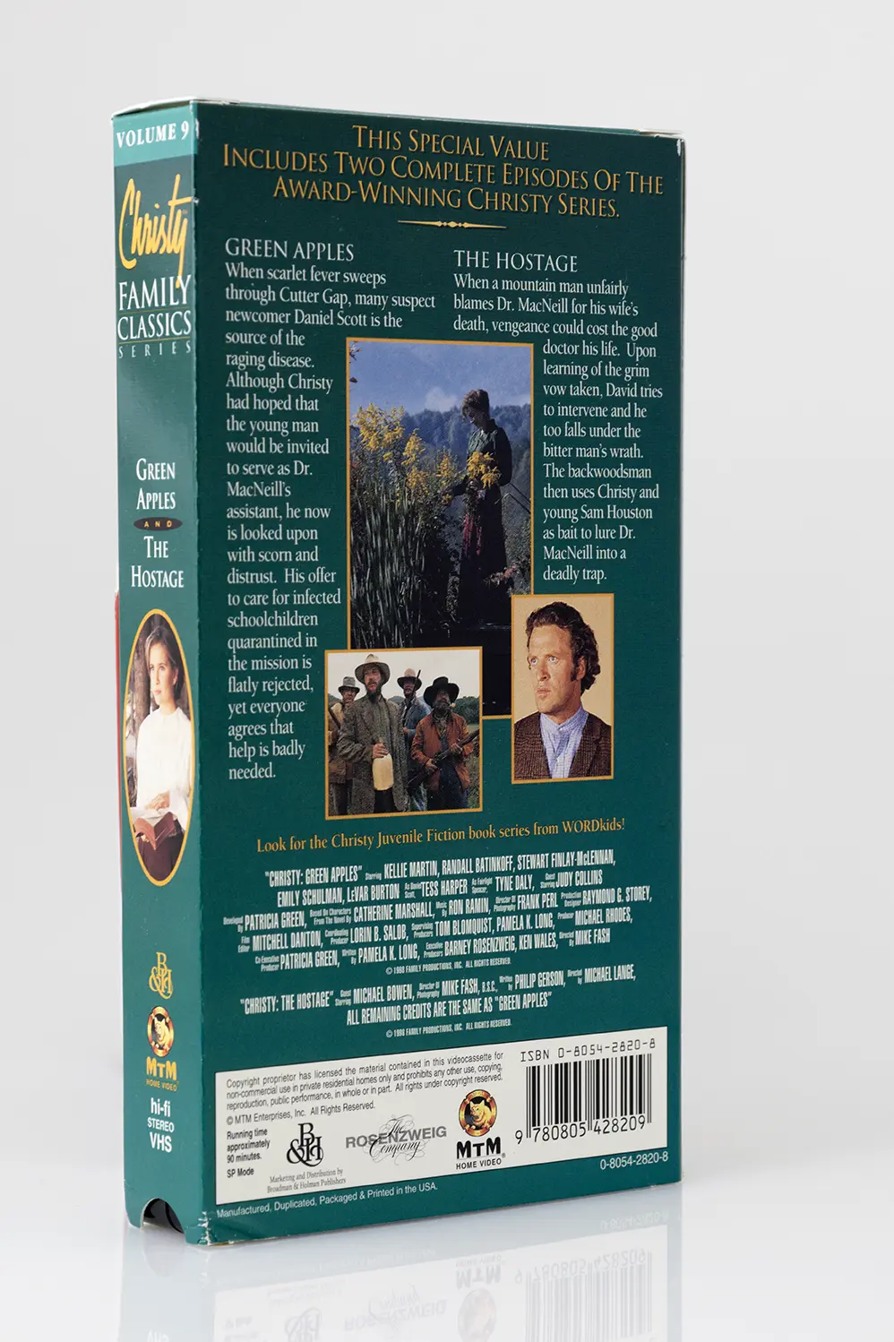 Christy The Complete Series VHS Vol. 9 Back