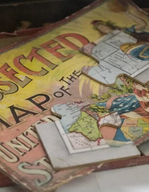 Dissected Map of the United States