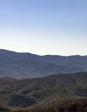 Smoky Mountains from Foothills Parkway