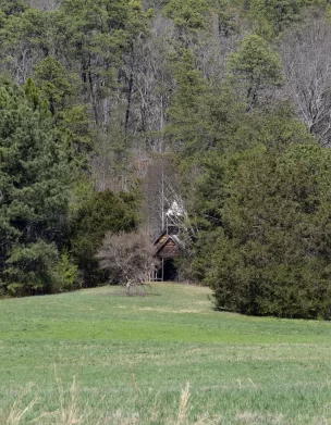 The Cutter Gap Schoolhouse in Townsend, TN