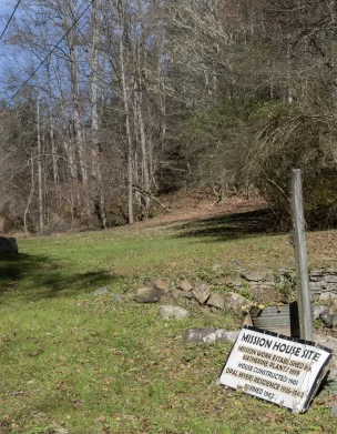 The Mission House Site at Chapel Hollow