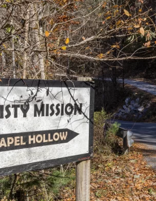 The real Christy Mission in Del Rio, TN