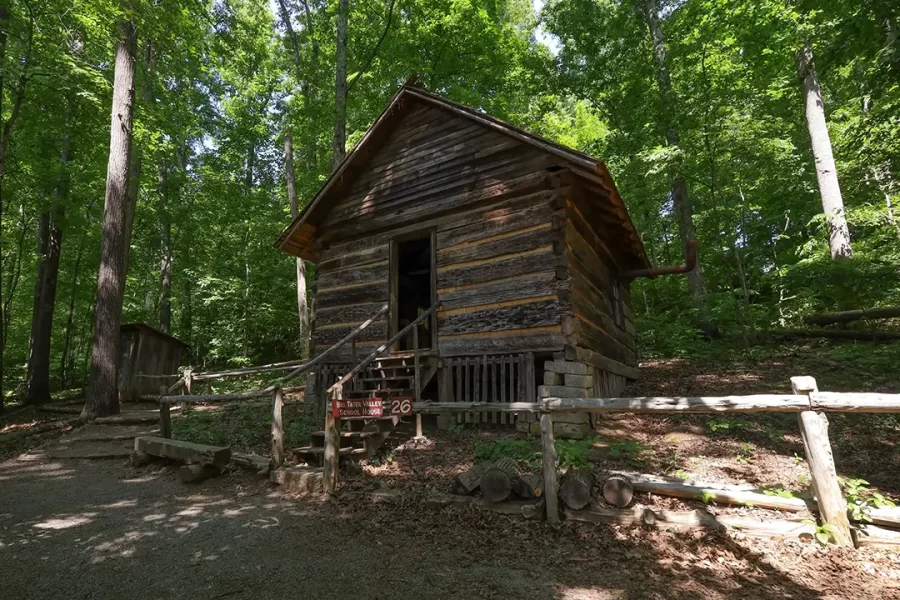 Schoolhouse at the Museum of Appalachia