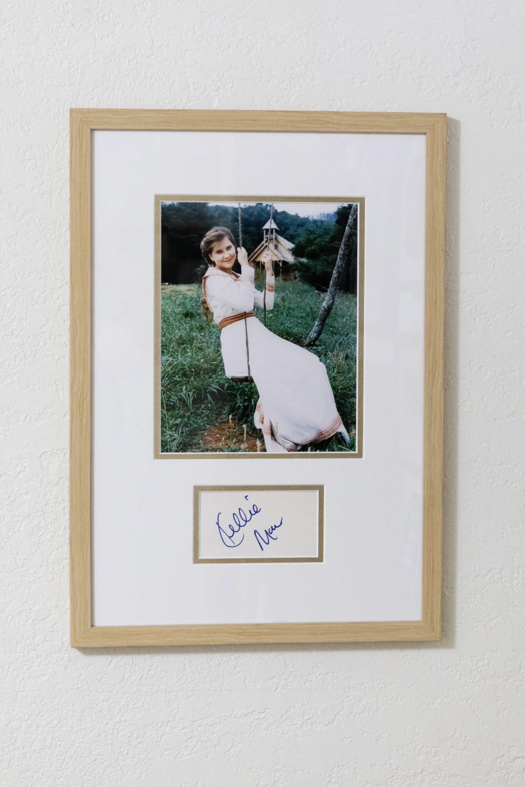 Kellie Martin autographed photo